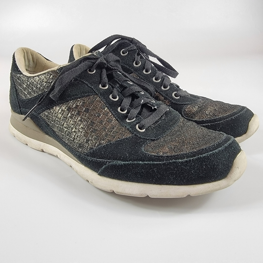 UGG Avelyn Metallic Basket Sneakers, 10